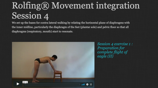 Rolfing® Movement Integration Session 4 Rolfing® Movement Integration Session 4
